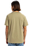 EQYZT07711 BASIC SS TEE YOUNG MEN Haki Bisiklet Yaka Normal Kalıp Erkek T-Shirt