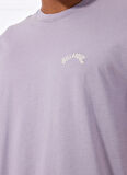 Billabong ARCH CREW SS EBYKT00100 Mor Bisiklet Yaka Regular Fit Düz Erkek T-Shirt