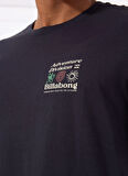 Billabong APPROACH SS EBYZT00298 Lacivert Bisiklet Yaka Regular Fit Düz Erkek T-Shirt