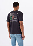 Billabong APPROACH SS EBYZT00298 Lacivert Bisiklet Yaka Regular Fit Düz Erkek T-Shirt