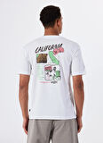 Billabong DREAMY PLACE SS EBYZT00294 Beyaz Bisiklet Yaka Regular Fit Düz Erkek T-Shirt