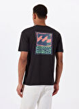 Billabong STAMP SS EBYZT00293 Siyah Bisiklet Yaka Regular Fit Düz Erkek T-Shirt