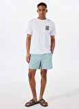 Billabong STAMP SS EBYZT00293 Beyaz Bisiklet Yaka Regular Fit Düz Erkek T-Shirt