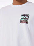 Billabong STAMP SS EBYZT00293 Beyaz Bisiklet Yaka Regular Fit Düz Erkek T-Shirt