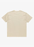 EQYZT08004 FEEL THE OUTSIDE SS TEE Gri Bisiklet Yaka Normal Kalıp Baskılı Erkek T-Shirt