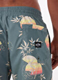 Billabong VACAY LB EBYJV00144 Haki Regular Fit Düz Erkek Şort Mayo