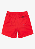 Quiksilver Kırmızı Erkek Çocuk Şort Mayo EQBJV03517-EVERYDAY SOLID VOLLEY YT