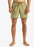 EQYJV04120 EVERYDAY SOLID VOLLEY 15 Haki Normal Bel Standart Kalıp Erkek Şort Mayo