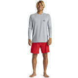 Everyday Surf Erkek Gri Güneş Korumalı T-Shirt AQYWR03136-QUA