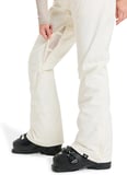Quiksilver ERJTP03299-BACKYARD PT Beyaz Normal Düz Kadın Kayak Pantolonu