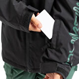 Quıksılver Mıssıon Youth Jk Anthracite - Solid Erkek Çocuk Snowboard Ceketi Eqbtj03230-11793