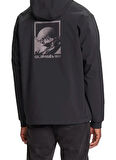 Quiksilver EQYJK04185-LIVE FOR THE DREAM Siyah Düz Erkek Mont