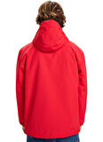 Quiksilver EQYJK04186-RAIN CLOUD 3K JACKET Kırmızı Düz Erkek Mont