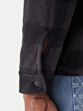 Quıksılver Berıng Straıt Check Shırt Anthracite - Pattern_1 Erkek Polar Ceket Eqypf03075-6454