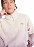 Quiksilver ERJPF03237-LIVE OUT LOUD GRADIENT Mor Dik Yaka Normal Kadın Sweatshirt