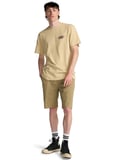 Billabong ORBIT ARCH SS Bej Modern Fit Logo Baskılı Erkek T-Shirt