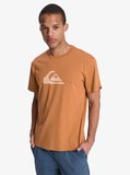 Quıksılver Ev Comp Logo Erkek Tobacco Brown - Solid T-shırt Eqyzt08182-3106