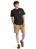Billabong ROCKIES SS Siyah Bisiklet Modern Fit Logo Baskılı Erkek T-Shirt