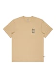 Billabong GOOD TIMES SS Krem Bisiklet Modern Fit Logo Baskılı Erkek T-Shirt