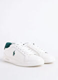 Polo Ralph Lauren Beyaz - Yeşil Kadın Sneaker HRT CRT II