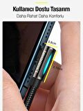 Baseus Super Şarj 1Mt Led Işıklı L Tip İphone Oyuncu Şarj Kablosu İphone 11 12 13 14 Pro Max Şarj Kablosu 