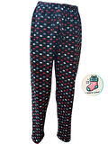 Cepsiz Kışlık Polar Kadın Pijama Altı Tek Alt Je32 - Çorap Hediyeli