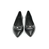 Tek Taş Aksesuarlı Kadın Babet