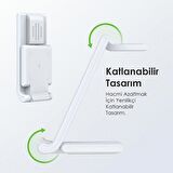 Coofbe Çift Bobinli 15W Super Şarj 3in1 Masaüstü Telefon Şarjı Kulaklık Saat Şarjı İphone Şarj Stand