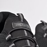 Walkway Flexible Siyah-Siyah Comfort Bağcıksız Yürüyüş Ayakkabısı