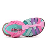 Şiringenç 003 Fuşya-Pembe-Mor Comfort Kız Çocuk Sandalet