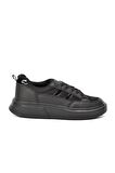 Walkway Deren Siyah Unisex Spor Ayakkabı