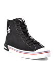 Po-10151 Siyah Bilek Boy Sneaker