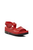 Ayakmod 07-109 RR Kırmızı Kadın Sandalet
