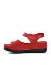 Ayakmod 07-109 RR Kırmızı Kadın Sandalet