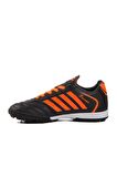 Aspor 602 Siyah-Oranj Unisex Halı Saha Ayakkabısı