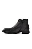 Pierre Cardin 1196063-24K Siyah Hakiki Deri Fermuarlı Erkek Bot