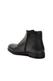 Pierre Cardin 1196063-24K Siyah Hakiki Deri Fermuarlı Erkek Bot