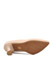 Ayakmod 289202 Bej Kadın Topuklu Ayakkabı