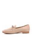 Ayakmod 514509 Bej Kadın Loafer Ayakkabı