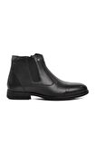 Pierre Cardin 11925251-24K Siyah Hakiki Deri Fermuarlı Erkek Bot