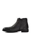 Pierre Cardin 11925251-24K Siyah Hakiki Deri Fermuarlı Erkek Bot