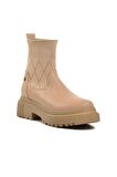 Pierre Cardin Pc-52561 Krem İçi Polarlı Kadın Chelsea Bot