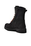 Ayakmod 90006-9 Siyah Nubuk İçi Polarlı Hakiki Deri Unisex Bot