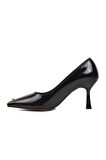 Ayakmod 357069 Siyah Kadın Taşlı Stiletto