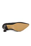 Ayakmod 289236 Siyah Süet Kadın Stiletto