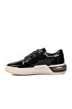 Marcomen 152-19197 Siyah Rugan-Beyaz Hakiki Deri Erkek Sneaker