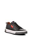 Marcomen 152-15076 Siyah-Beyaz Hakiki Deri Erkek Sneaker