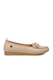 Pierre Cardin PC-53020 Bej Kadın Babet