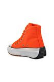 PO-30100 Turuncu Unisex Hi Sneaker