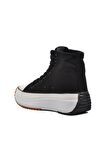 PO-30100 Siyah Unisex Hi Sneaker